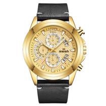 Relógio SWISH Masculino Pvd Revestido Minuto Data Automática Relógio SWISH Masculino Pvd Revestido Minuto Data Automática