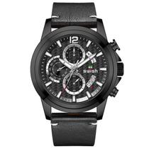 Relógio SWISH Masculino Pvd Revestido Minuto Data Automática Relógio SWISH Masculino Pvd Revestido Minuto Data Automática