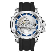 Relógio SWISH Mecânico Masculino Esqueleto Polonês Relógio SWISH Mecânico Masculino Esqueleto Polonês