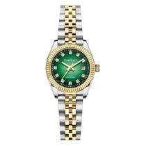 Relógio Szaikyri Classic para mulheres com pulseira de aço inoxidável dourada