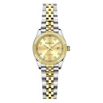 Relógio Szaikyri Classic para mulheres com pulseira de aço inoxidável