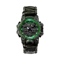 Relógio Tático Militar À Prova D'água Masculino SHIYUNME Quartzo Multifuncional LED Bússola Digital