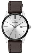 Relógio Technos 2115MPP1K Pulseira de Couro Marrom Relógio Technos 2115MPP1K Pulseira de Couro Marrom
