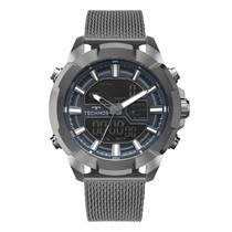 Relogio technos anadigi negativo metal grafite ad1390ab/1a