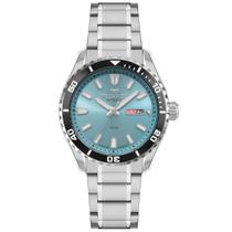 Relogio technos automatico azul aço prata 8205pm/1a cor:prata Relogio technos automatico azul aço prata 8205pm/1a cor:prata