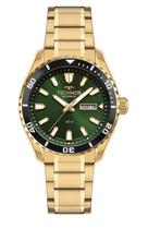 Relógio Technos Automático Masculino Diver Dourado