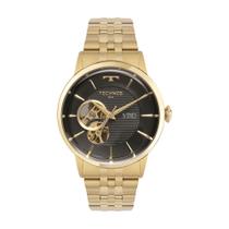 Relógio Technos Automatico Masculino Open Heart Dourado - G3265AU/1P