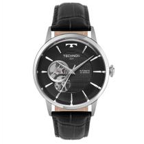Relógio Technos Automático Masculino Open Heart Prata - G3265BA/0P Relógio Technos Automático Masculino Open Heart Prata - G3265BA/0P