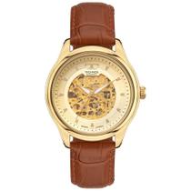 Relógio Technos Automatico Masculino Skeleton Dourado - 8N24AQ/0X