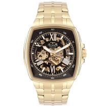 Relógio Technos Automático Masculino Skeleton Dourado - G3265AI/1P