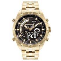 Relógio Technos Digiana Dourado Masculino BJ3496AA1D