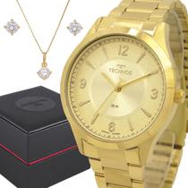 Relógio Technos Dourado Feminino Prova D'água Garantia 1 Ano