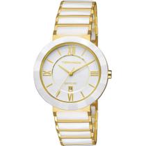 Relógio Technos Feminino 2015CE/4B Elegance Ceramic Branco.