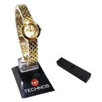 Relógio Technos Feminino Analógico Dourado Mini 5Y20LN/1D Relógio Technos Feminino Analógico Dourado Mini 5Y20LN/1D