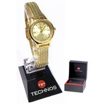 Relógio Technos Feminino Analógico Mini Dourado GL30FR/1X
