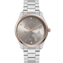 Relógio TECHNOS feminino analógico prata 2036MOG/1C