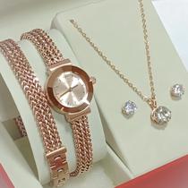 Relógio Technos Feminino Analógico Rosé Duas Voltas 5Y20IR4J