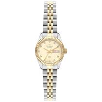 Relógio Technos Feminino Automático Bicolor NH06AF/1X Relógio Technos Feminino Automático Bicolor NH06AF/1X