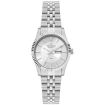 Relógio Technos Feminino Automatico Prata - 6T51AA/1K