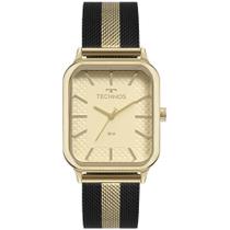 Relógio Technos Feminino Bicolor Aço Dourado 3,3cm WR 5ATM