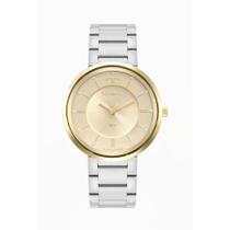 Relógio Technos Feminino Brilho Bicolor - 2035MXB/1X Relógio Technos Feminino Brilho Bicolor - 2035MXB/1X