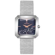 Relógio Technos Feminino Brilho Prata - VX50AT/1A Relógio Technos Feminino Brilho Prata - VX50AT/1A