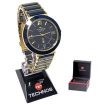 Relógio Technos Feminino Ceramic/Saphire Dourado 2015BV/1A