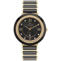 Relógio Technos Feminino Ceramic/saphire Dourado - 2015CEJ/2P