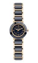 Relógio Technos Feminino Ceramic Saphire Elegance Mini Azul e Dourado 2035LWF/1A