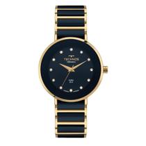 Relógio Technos Feminino Ceramic Sapphire Dourado - 2035LMM/1A