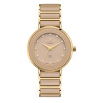 Relógio Technos Feminino Ceramic Sapphire Dourado - 2035LMM/1X