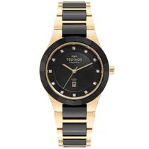 Relógio TECHNOS feminino cerâmica preto 2015CEN/1P