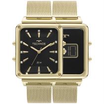 Relógio Technos Feminino Curvas Dourado Ref - 9T33AJ/1P