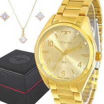 Relógio Technos Feminino Dourado Luxo Analógico Original