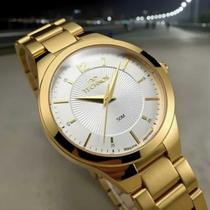 Relógio Technos Feminino Dourado Ou Prateado Aço Inox Analógico Clássico Prova Dágua Presente Original