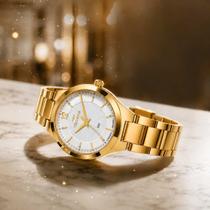 Relógio Technos Feminino Dourado Ou Prateado Aço Inox Analógico Clássico Prova Dágua Presente Original Relógio Technos Feminino Dourado Ou Prateado Aço Inox Analógico Clássico Prova Dágua Presente Original