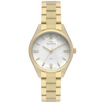 Relogio Technos Feminino Dourado pequeno a prova dagua inox 2036MKQ/4B