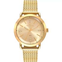 Relogio Technos Feminino Dourado Pulseira Esteira 2036mmc/4x