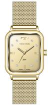 Relogio Technos Feminino Dourado Quadrado 2039Dz/1X