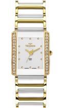 Relógio Technos Feminino Elegance Ceramic Saphire Crystal Dourado 5Y30XO/1B