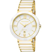 Relógio Technos Feminino Elegance Ceramic Saphire Dourado 2015CE/4B