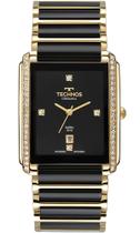 Relógio Technos Feminino Elegance Ceramic Sapphire Dourado GN10AY/9P