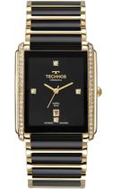 Relógio Technos Feminino Elegance Ceramic Sapphire Dourado Original GN10AY/9P Relógio Technos Feminino Elegance Ceramic Sapphire Dourado Original GN10AY/9P