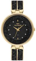 Relógio Technos Feminino Elegance Crystal Dourado Original Oferta 2035MYK/1P