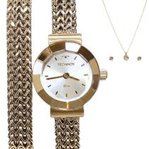 Relógio Technos Feminino Elegance Duas Voltas Mini Dourado 5Y20IP/4X