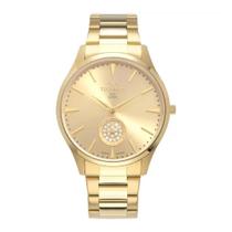Relógio Technos Feminino Elegance Slim Dourado VD78AB/4X