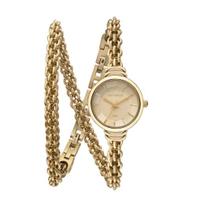 Relógio Technos Feminino Joia Pulseira Duas Voltas Champagne 2035ndo Relógio Technos Feminino Joia Pulseira Duas Voltas Champagne 2035ndo