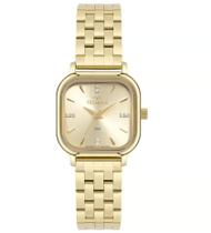 Relógio Technos Feminino Mini Dourado Quadrado GL32BB/1D Relógio Technos Feminino Mini Dourado Quadrado GL32BB/1D