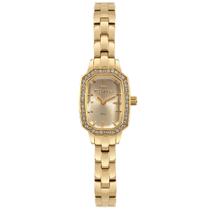 Relógio Technos Feminino Mini Joia Cristal Dourado 5Y20LT/1D