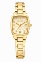 Relógio Technos Feminino Mini Quadrado Dourado Boutique 2015CAF/4K Original Relógio Technos Feminino Mini Quadrado Dourado Boutique 2015CAF/4K Original